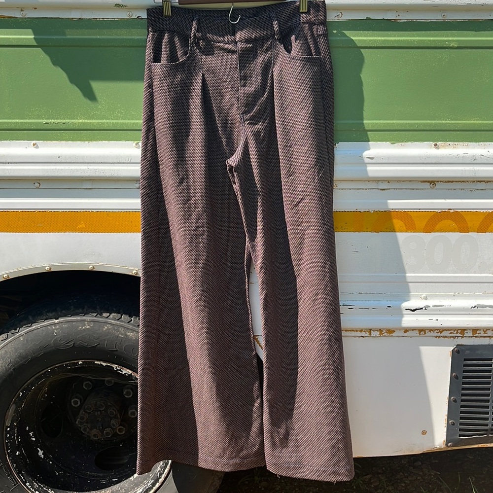 High Waisted Wide Leg dress pant